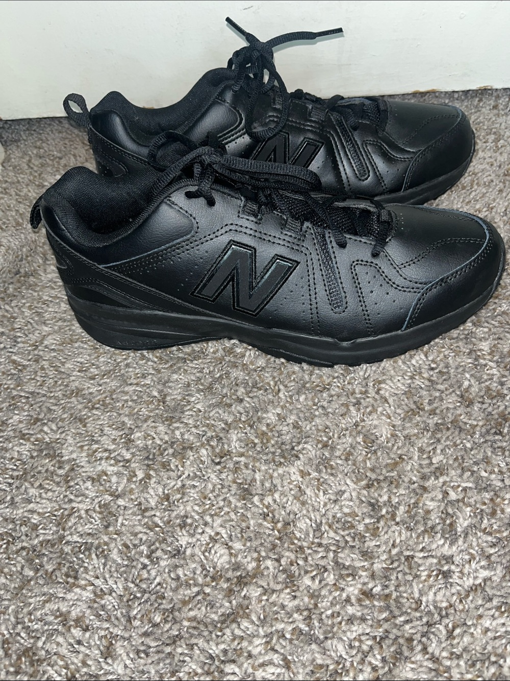 New Balance 608v5  Black Running Sneakers